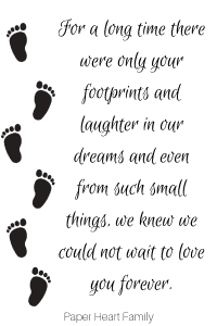 22 Baby Footprint Quotes For Beautiful Keepsakes
