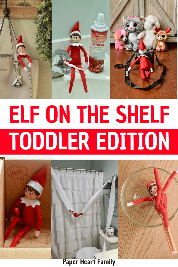 37 Easy Elf On The Shelf Ideas For Toddlers