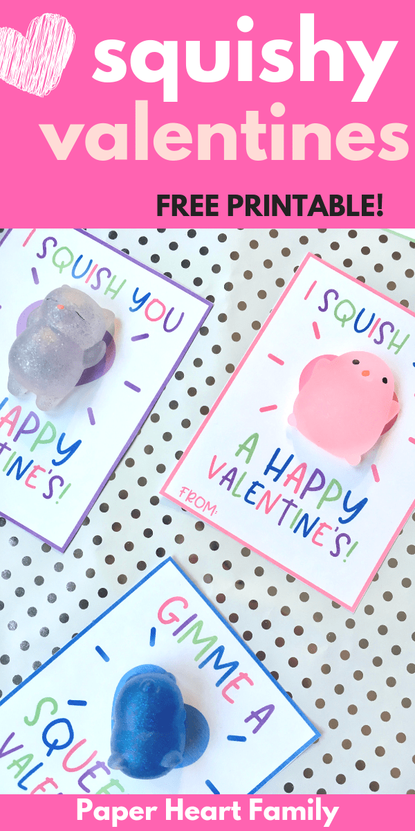 Squishy Valentine Printable Printable Templates