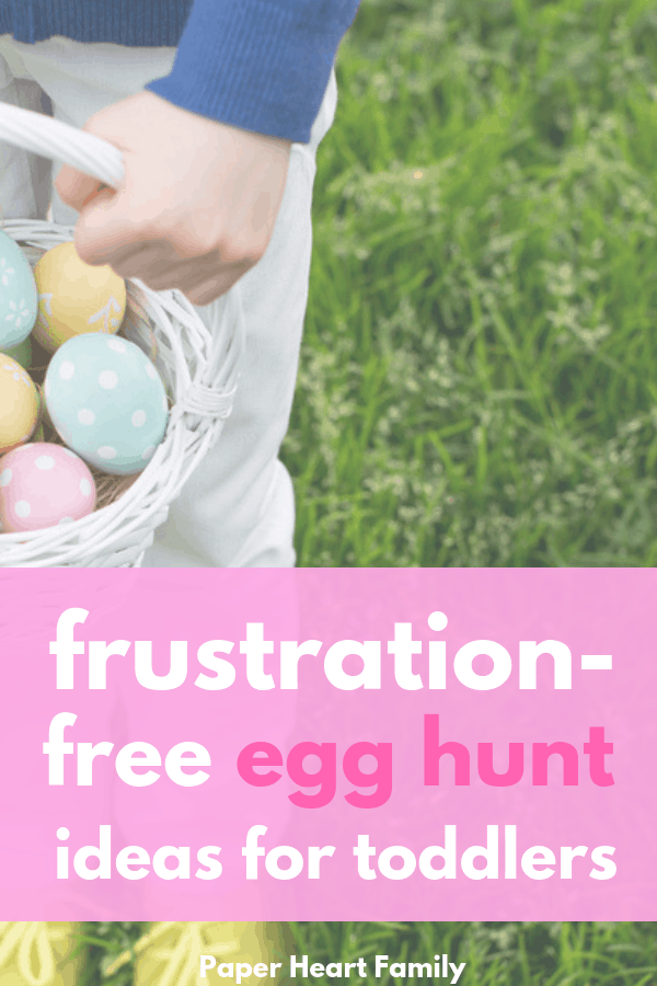 easter egg hunt for toddlers
