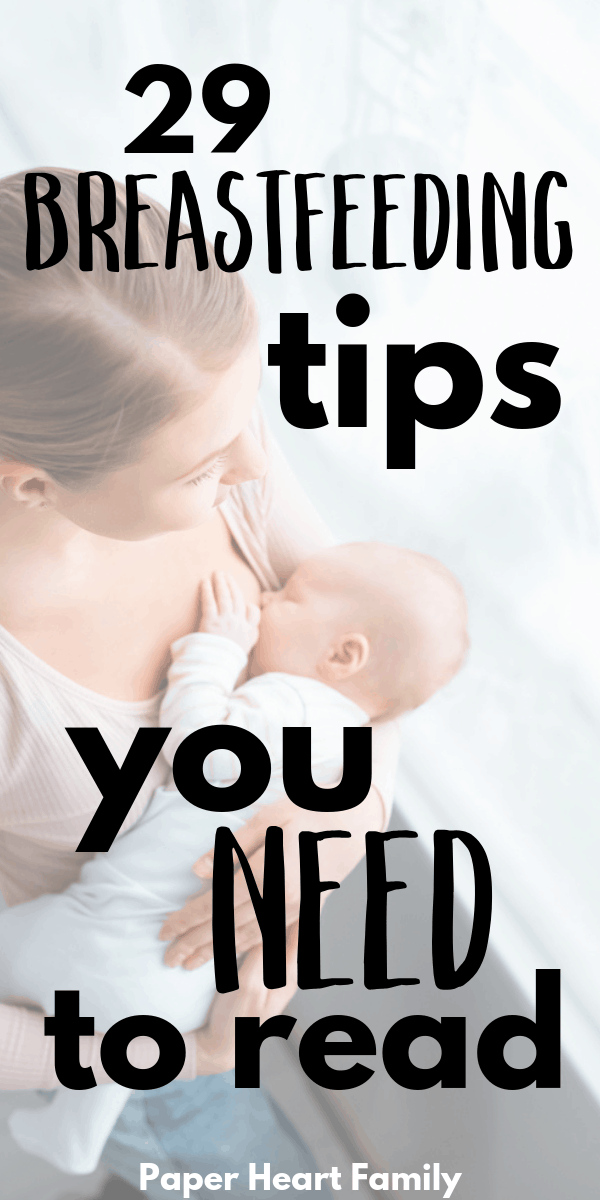 29 Best Ever Breastfeeding Tips For New Mothers