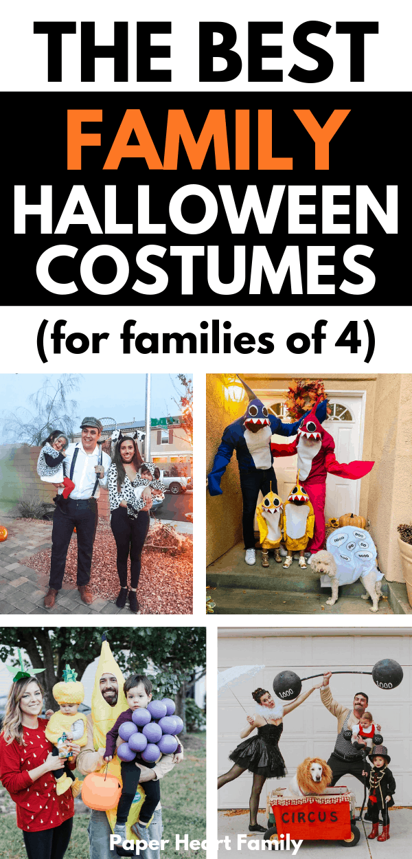 17 Must-See Family Halloween Costume Ideas For Four