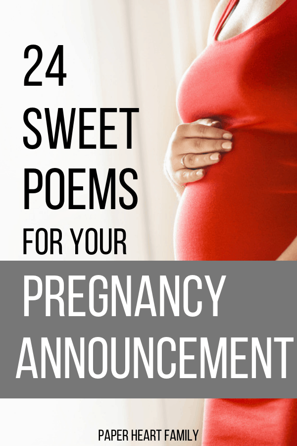 expecting baby poems
