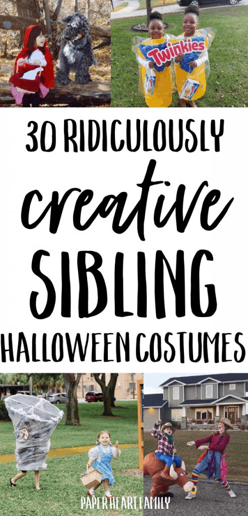 30 Incredible Sibling Halloween Costume Ideas 2339