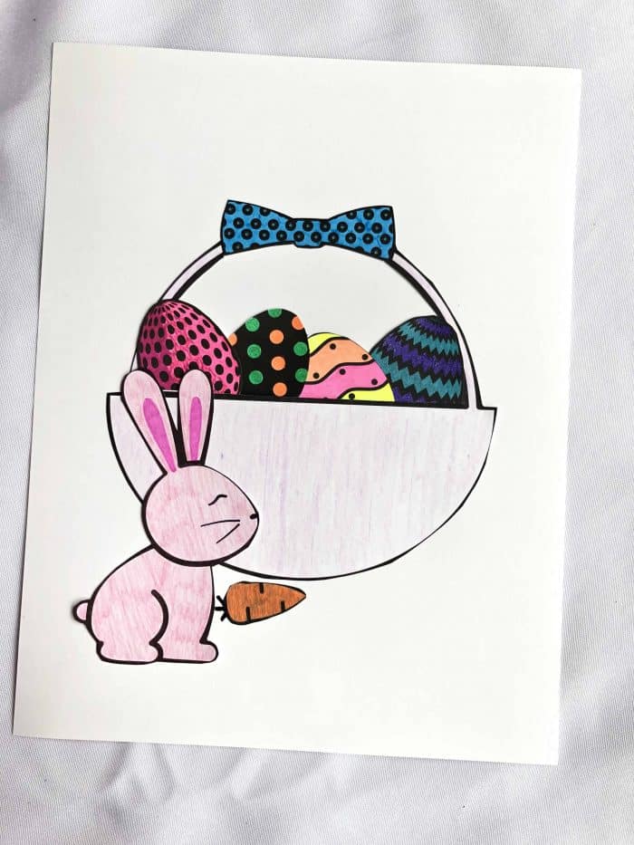 Free Printable Easter Craft For Kids Simply Print Cut Color And Paste 