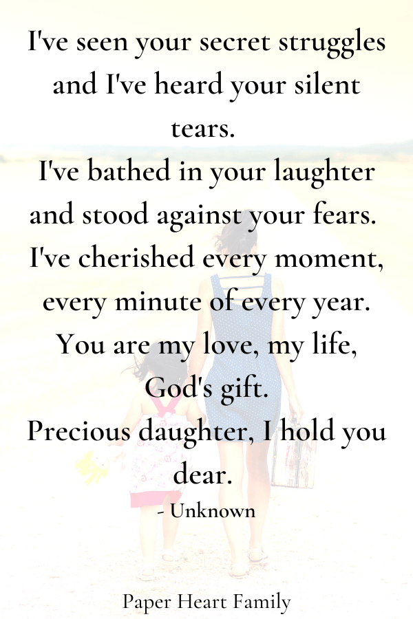 100 Daughter Poems Quotes And Sayings You Ll Love