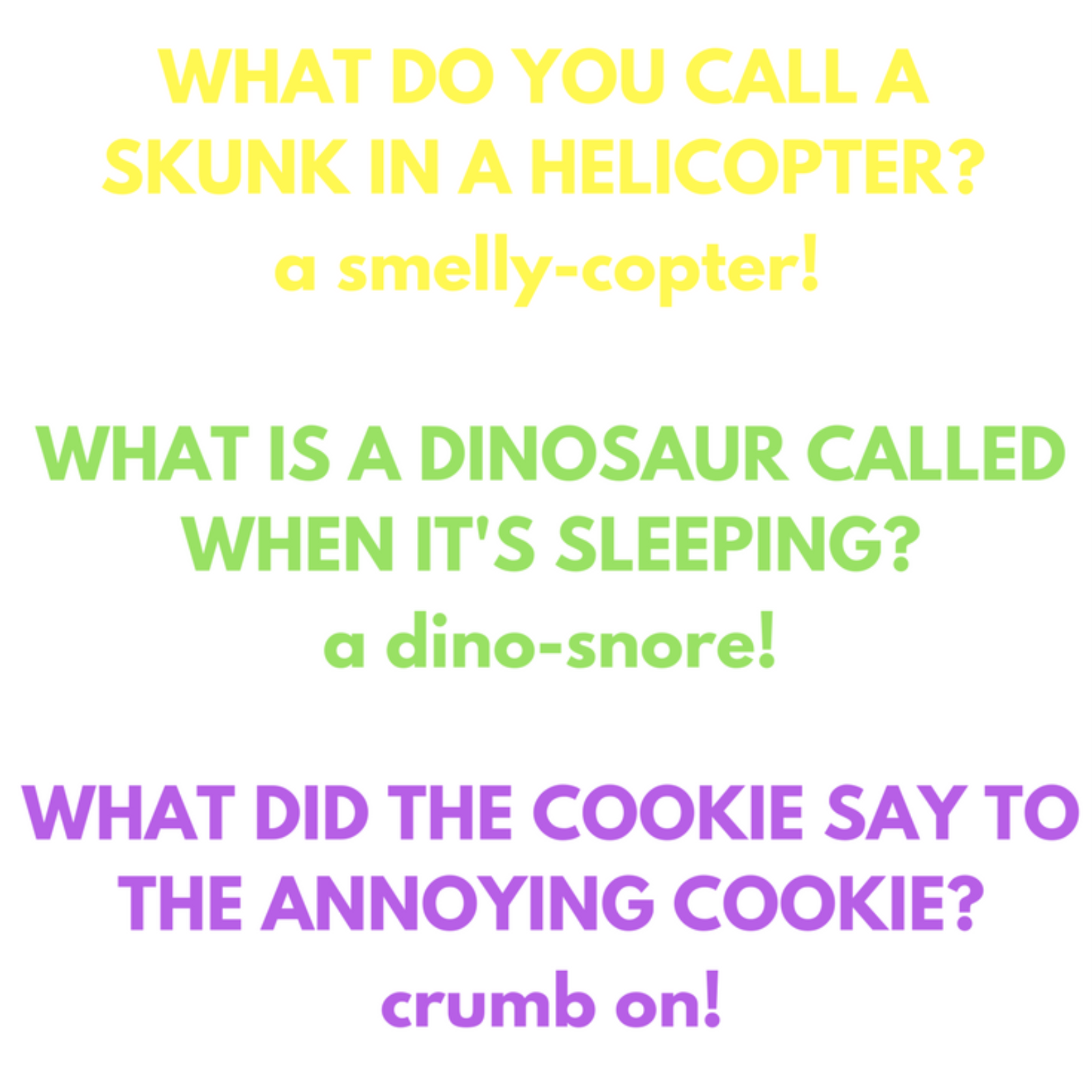 jokes in english for kids