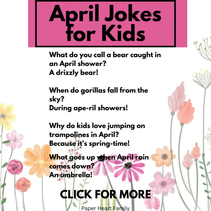 70 Super Fun April Jokes For Kids