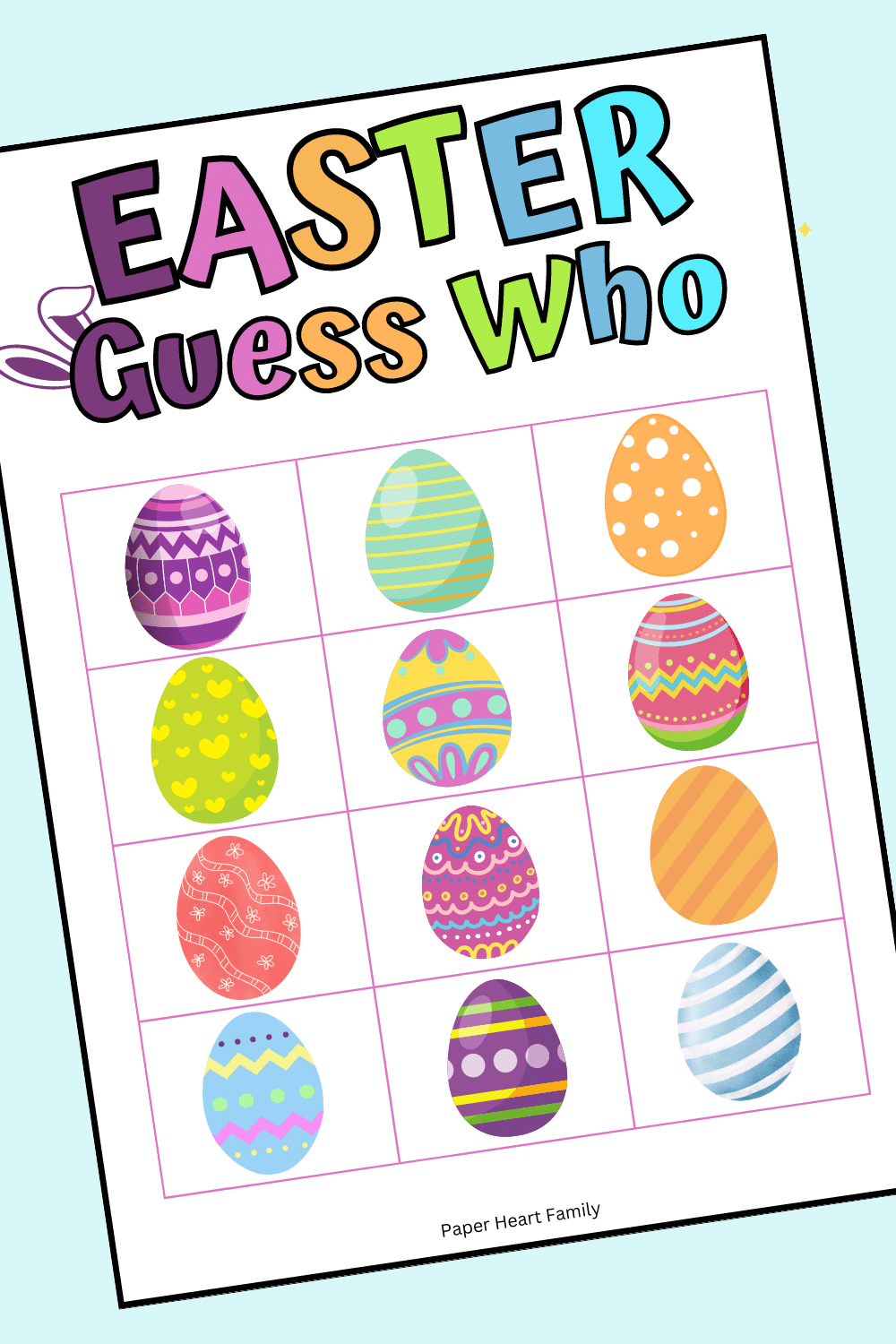 11 Free Printable Easter Games For Kids And Families