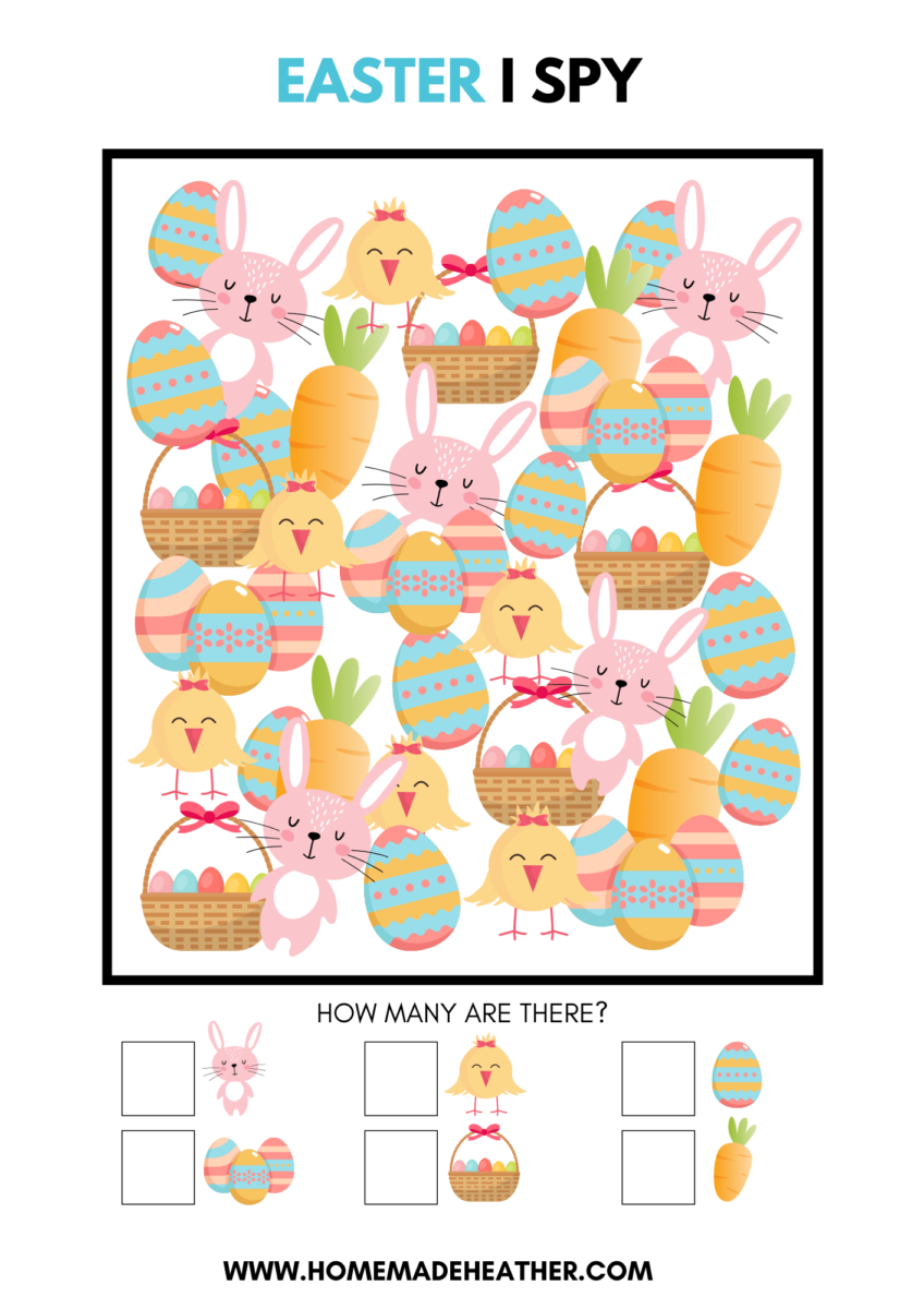 20 Fun, Free Printable Easter Activities For Kids