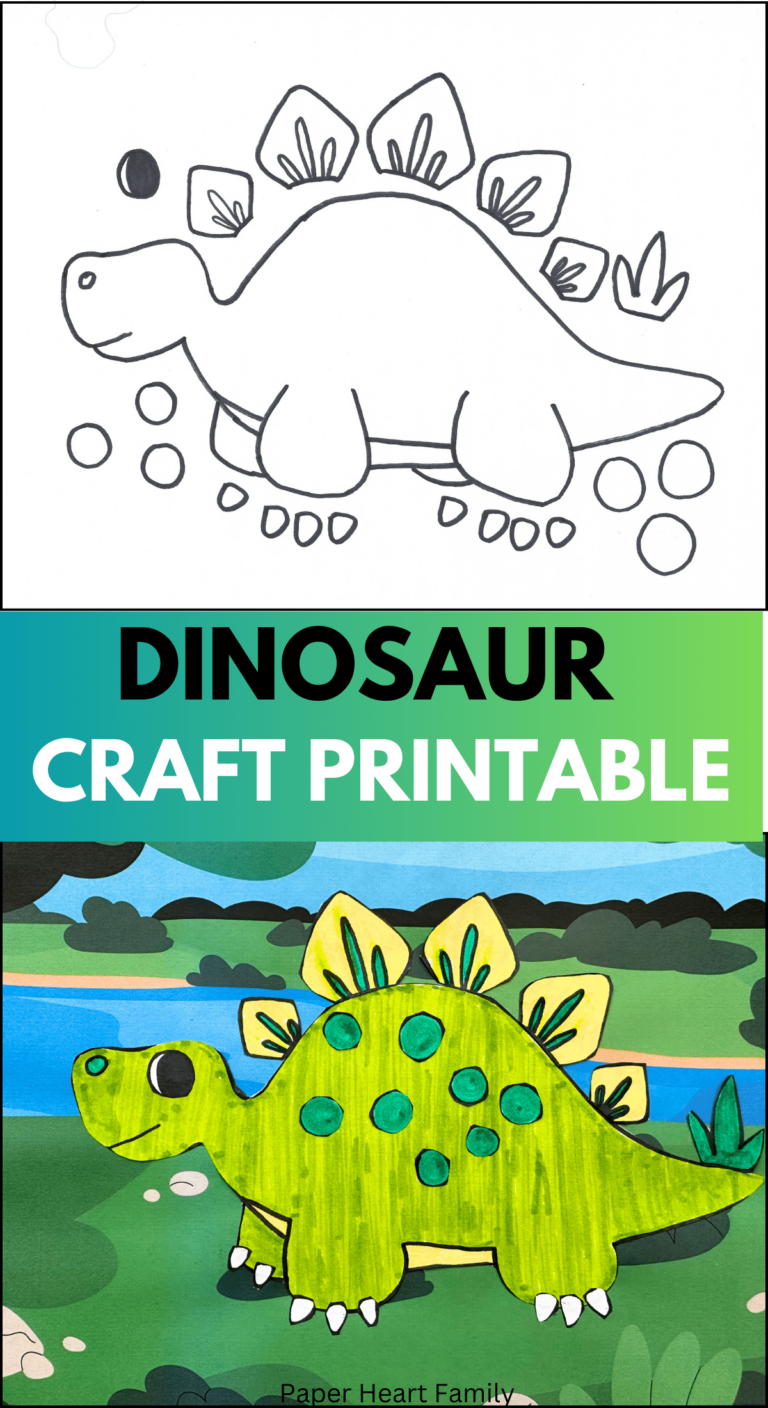 4 Printable Dinosaur Crafts For Some Dino Fun!