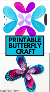 2 Free Printable Butterfly Craft Templates For Kids