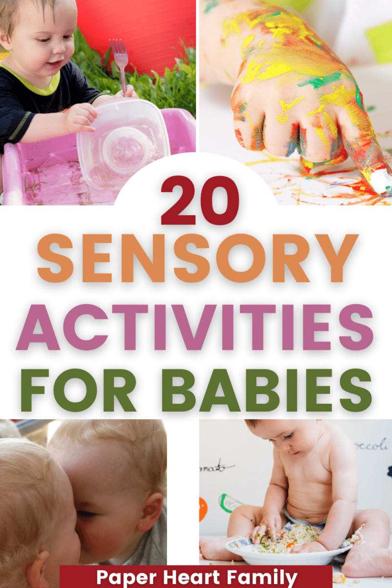 20 Super Easy Sensory Activities For 6 Month Olds