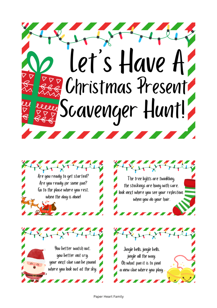 Christmas Present Scavenger Hunt For More Holiday Fun