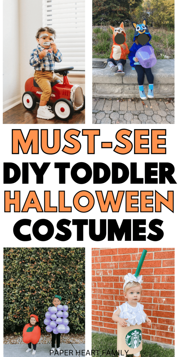 17 CUTEST DIY Toddler Halloween Costume Ideas