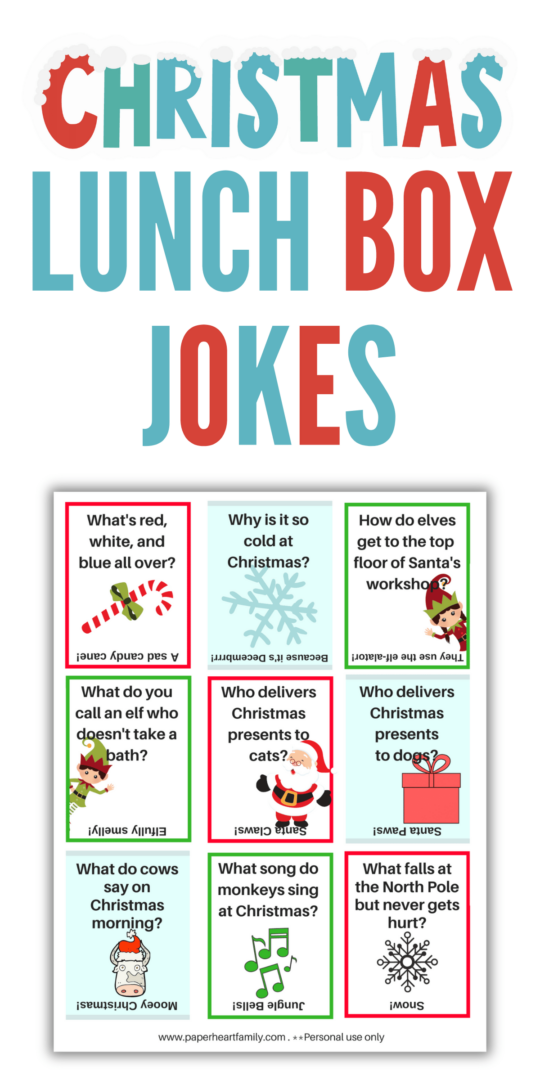 18 Christmas Lunch Box Jokes To Make Kids Laugh