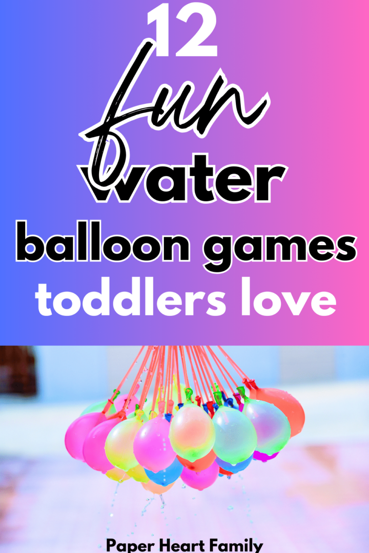 12 Water Balloon Games Your Toddler Will Play Again And Again