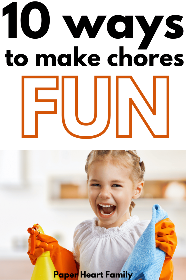 10 Ways To Trick Your Kids Into Enjoying Chores